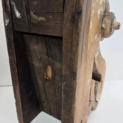 LOT 200: Architectural Salvage Wood Corbels