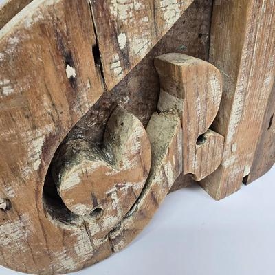 LOT 200: Architectural Salvage Wood Corbels