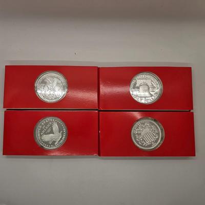 LOT 201: Classic Replica Coins of America, Set of 4