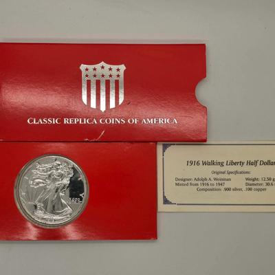 LOT 201: Classic Replica Coins of America, Set of 4