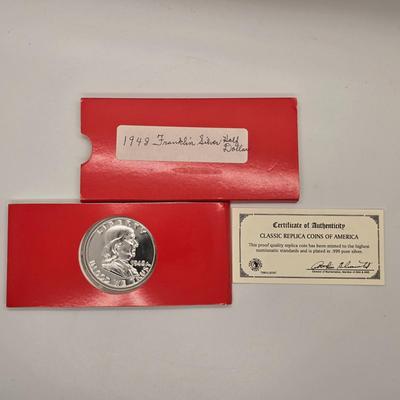 LOT 201: Classic Replica Coins of America, Set of 4