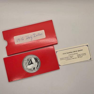 LOT 201: Classic Replica Coins of America, Set of 4