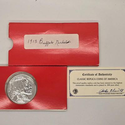 LOT 202: Classic Replica Coins of America, Set of 5
