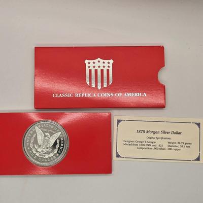 LOT 203: Classic Replica Coins of America, Set of 4