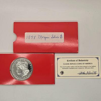 LOT 203: Classic Replica Coins of America, Set of 4