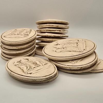 LOT 205: Grand Tour Intaglio Replicas- Great project pieces