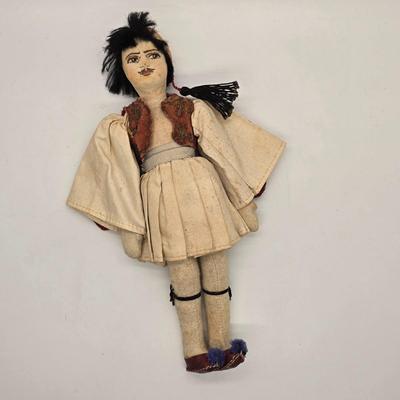 LOT 207: First Edition "Russian Tales" Vinogradov Porcelain Factory Collector's Plate with Religious Icon and Doll