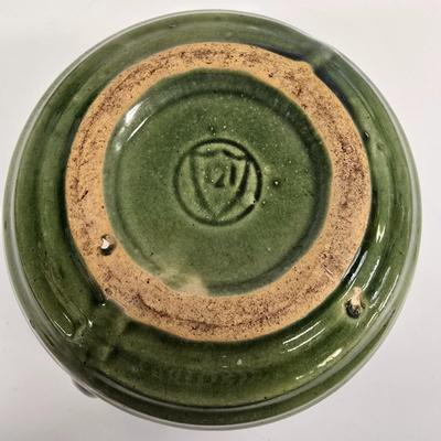 LOT 210: Godinger "1855 Email de Limoges" Collector's Plate, Glazed Ceramic Jug, Silver-plate Trays, Alabaster Carved...