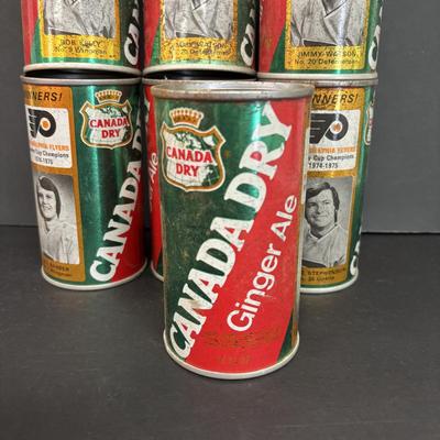 LOT 220: Collection of 26 Canada Dry Philadelphia Flyers Stanley Cup