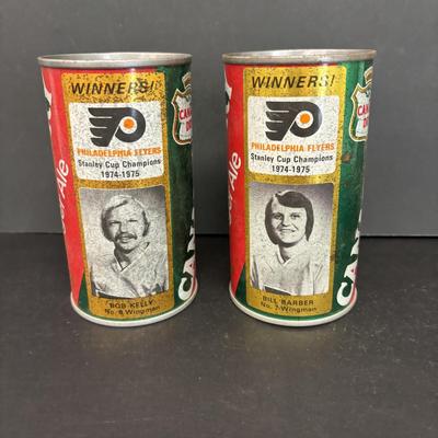 LOT 221: Collection of 26 Canada Dry Philadelphia Flyers Stanley Cup