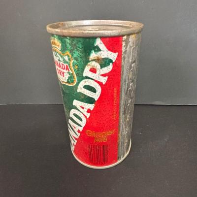 LOT 222: Autographed Canada Dry Philadelphia Flyers Banks, Bob Kelly Photograph & Unopened Can