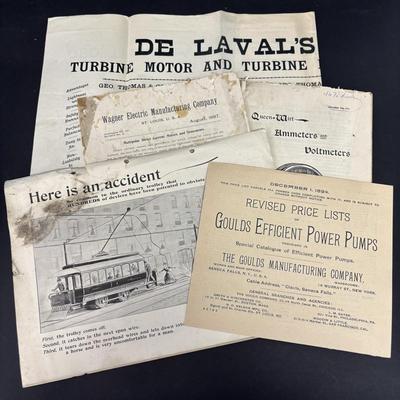LOT 223: Collection of Vintage Catalogs & Manuels