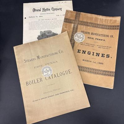 LOT 223: Collection of Vintage Catalogs & Manuels
