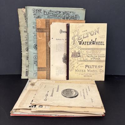 LOT 223: Collection of Vintage Catalogs & Manuels