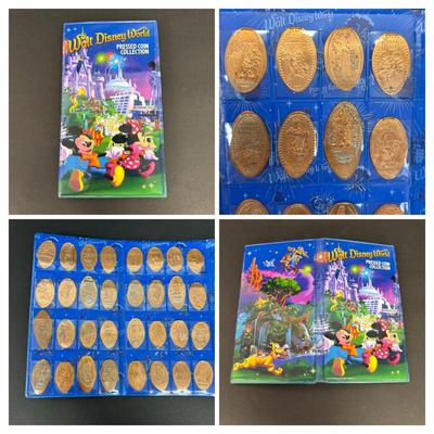 LOT 225: Walt Disney World Pressed Coin Collection - 59 coins