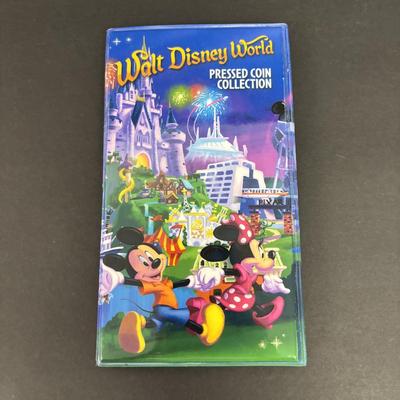 LOT 225: Walt Disney World Pressed Coin Collection - 59 coins