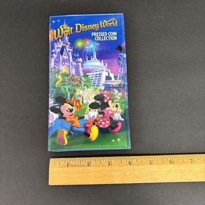 LOT 225: Walt Disney World Pressed Coin Collection - 59 coins