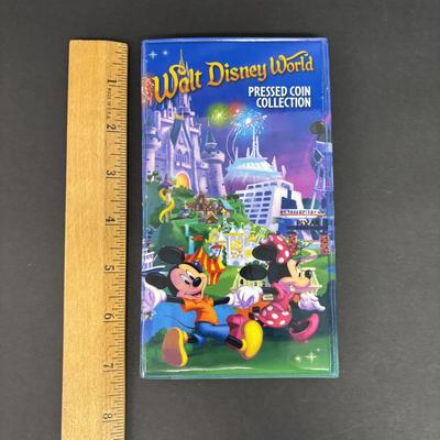 LOT 225: Walt Disney World Pressed Coin Collection - 59 coins