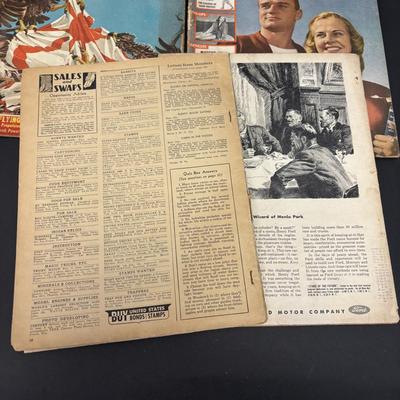 LOT 226: Vintage Magazines: Front Page Detective, Varsity, The Open Road for Boys