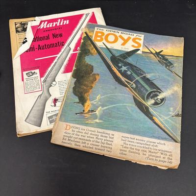 LOT 226: Vintage Magazines: Front Page Detective, Varsity, The Open Road for Boys