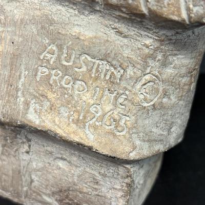 LOT 232: Archaeological Stucco on Ceramic Statuette: "Mayan King of Palenque"