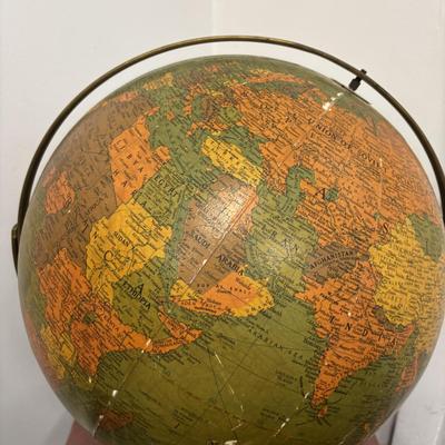 LOT 237: Vintage 16" Replodge Library Globe
