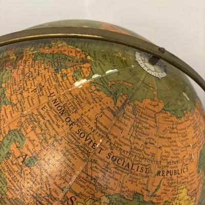 LOT 237: Vintage 16" Replodge Library Globe