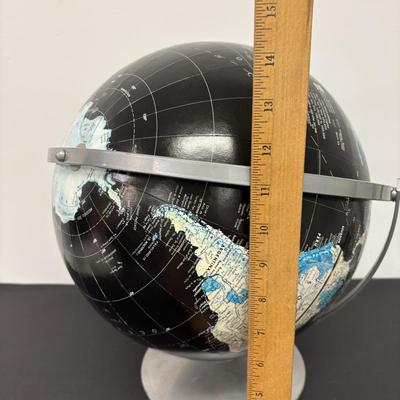 LOT 239: Set of 2 Vintage Replodge Globes: 12" Precision & 12" Starlight
