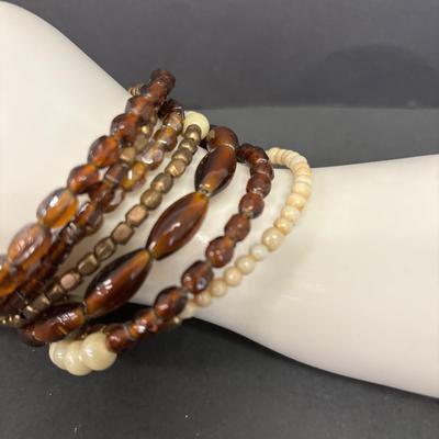 LOT 240: Fashion Jewelry Collection: Dana Buchana, Lia Sophia, Seasonal Whispers, Wooden Bangle, Pierced Earrings, Necklaces, Bracelets