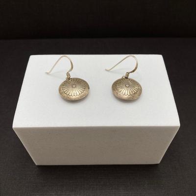 LOT 245: Sterling and Silver Tone Pierced Earrings