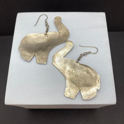 LOT 245: Sterling and Silver Tone Pierced Earrings
