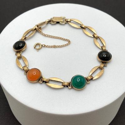 LOT 251: Gold and Sterling Two Tone Jewelry - 14K / 925 13.2 gtw