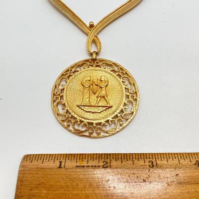 LOT 262: Dazzling Gold Tone Egyptian Style Jewelry Collection