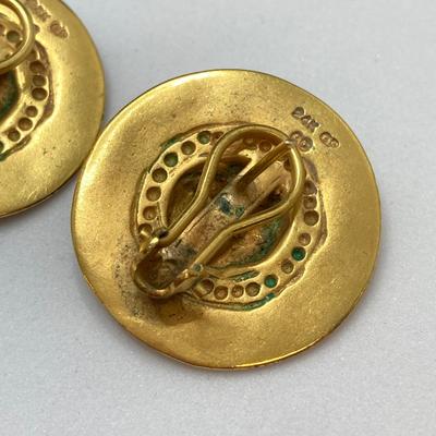 LOT 262: Dazzling Gold Tone Egyptian Style Jewelry Collection