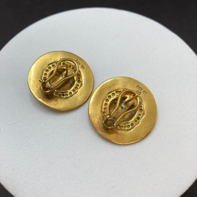 LOT 262: Dazzling Gold Tone Egyptian Style Jewelry Collection