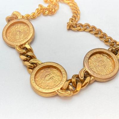 LOT 262: Dazzling Gold Tone Egyptian Style Jewelry Collection