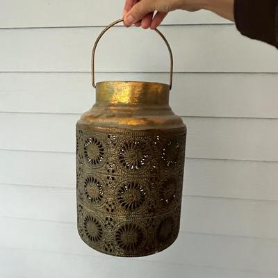Steel Table/Plant Stand, Moroccan Lantern & More (SR-RG)