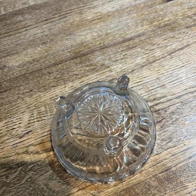 Footed Berry Bowls EAPG By Indiana Glass Co Set of 10 (K)