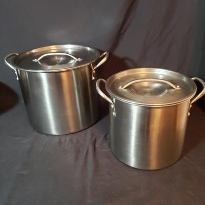 Stainless Steel Mixing Bowls and Stock Pots (K-KD)