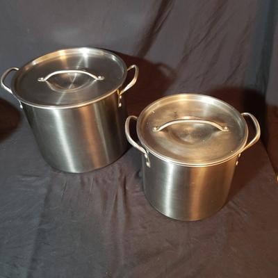 Stainless Steel Mixing Bowls and Stock Pots (K-KD)