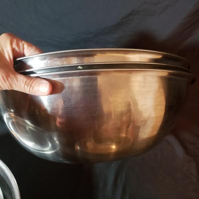 Stainless Steel Mixing Bowls and Stock Pots (K-KD)