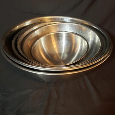 Stainless Steel Mixing Bowls and Stock Pots (K-KD)