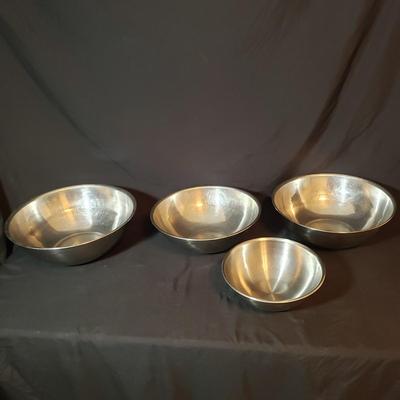 Stainless Steel Mixing Bowls and Stock Pots (K-KD)