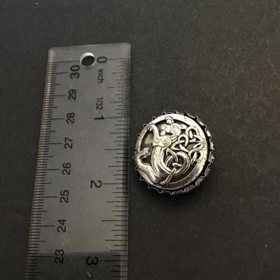 Unique modern brooch