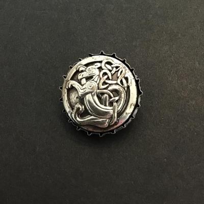 Unique modern brooch