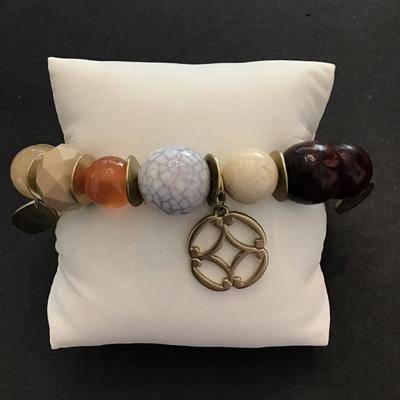 Chico’s beaded stretch bracelet
