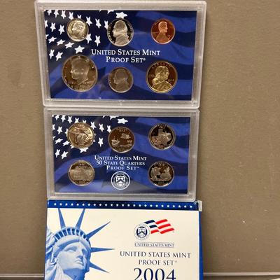 Nice 2004 United States Mint Proof Set