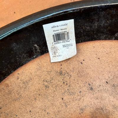 Cobalt Blue Glazed Pots With Plants & More (SR-RG)