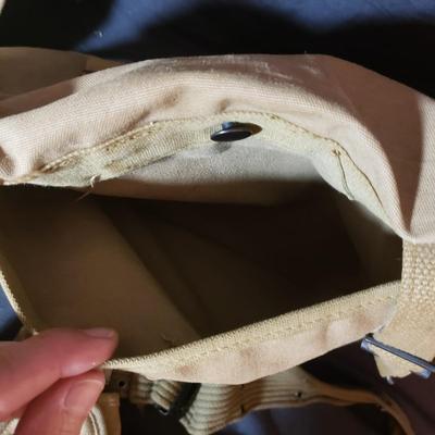 WWII Musette Bags, Canteen Cover and Binoculars (LR-KD)