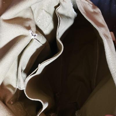 WWII Musette Bags, Canteen Cover and Binoculars (LR-KD)